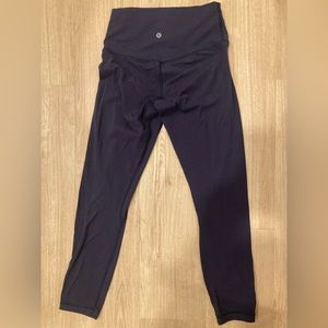 Lululemon Align Leggings. Size 6. Navy Blue